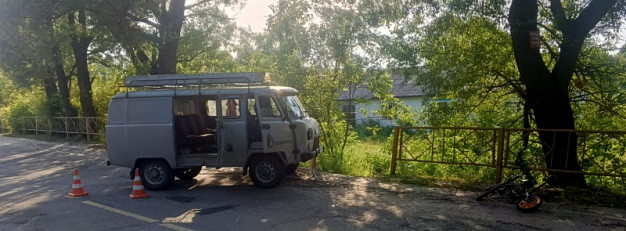 В Верхнем Ландехе "УАЗ" наехал на 13-летнего велосипедиста